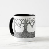 Tasse de café tordue d'arbres (Devant gauche)