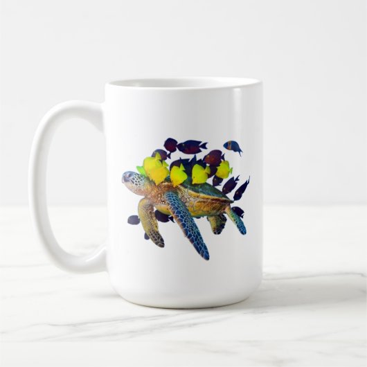 Tasse de café Tortue de mer (Gauche)