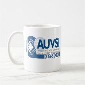 Tasse de café trapézoïdale d'AUVSI (Gauche)