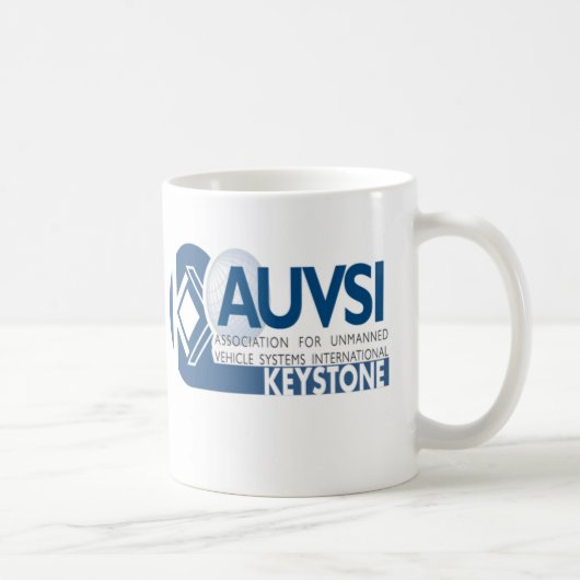 Tasse de café trapézoïdale d'AUVSI (Droite)