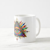 Tasse de café Triangle Jade Dawn (Devant droit)