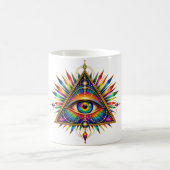 Tasse de café Triangle Jade Dawn (Centre)