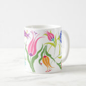 Tasse de café turque de jardin (Devant droit)