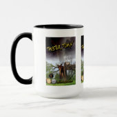 Tasse de café Twister Town 15oz (Gauche)