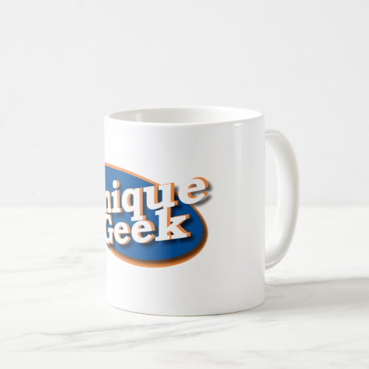 Tasse de café unique de geek (Devant droit)