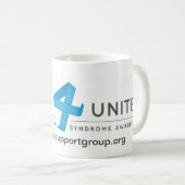 Tasse de café unique et unie (Devant droit)