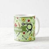 Tasse de café unique pour infirmière (Devant droit)