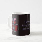 Tasse de café Vampire Lapin Drôle Saison Épouvante (Devant gauche)