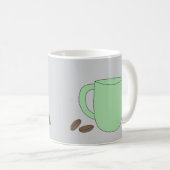 Tasse de café verte (Devant droit)