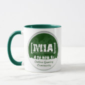 tasse de café verte de MIAClan.net (Gauche)