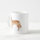 Tasse de café vigilante de golden retriever (Devant gauche)