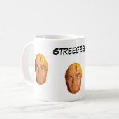 Tasse de café vintage d'Armstrong de bout droit (Devant gauche)