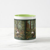 Tasse de café vintage de Big Savage Mountain (Centre)
