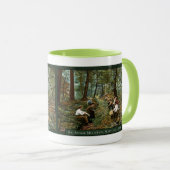 Tasse de café vintage de Big Savage Mountain (Devant droit)