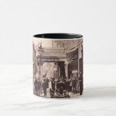 Tasse de café vintage de Falmouth (Centre)