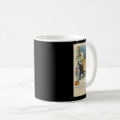 Tasse de café vintage de Halloween (Devant droit)