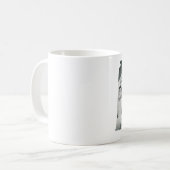Tasse de café vintage drôle de magicien (Devant gauche)