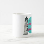 Tasse de café vintage drôle de magicien (Centre)