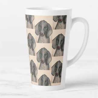 Tasse de café Weimaraner Dog Latte