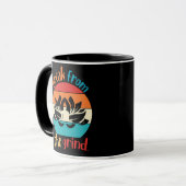 Tasse de café Yoga Multi (Devant gauche)