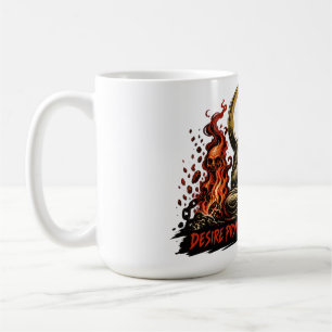 Tasse de café zen : le désir s'estompe, la paix de