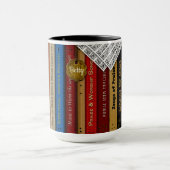 Tasse de cahiers de musique d'équipe d'éloge (Centre)