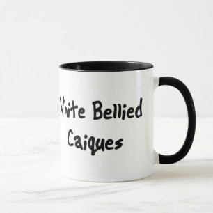 Tasse de caïques gonflée par blanc