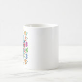 Tasse de calculatrice de maths mignonne Jour Numér (Centre)