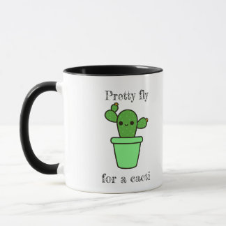 Tasse de calembour de cactus