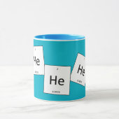 Tasse de calembour d'élément de gaz hilarant (Centre)