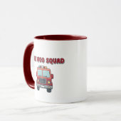 Tasse de camion de pompiers Wee Woo Squad - Enfant (Devant gauche)