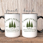 Tasse de Camp Bach, Cadeau personnalisé de camp de