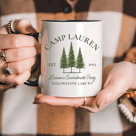 Tasse de Camp Bach, Cadeau personnalisé de camp de