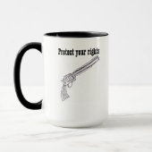 Tasse de campagne d'Abe Lincoln (Gauche)