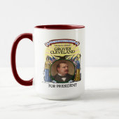 Tasse de campagne de Grover Cleveland 1884 (Gauche)