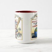 Tasse de campagne de Teddy Roosevelt 1904 (Centre)