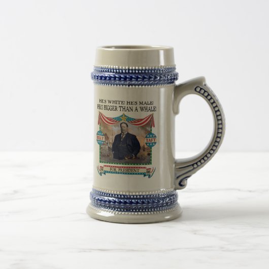 Tasse de campagne de William Howard Taft 1908 (Droite)