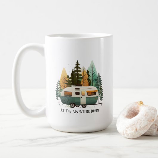 tasse de camping (Avec donut)