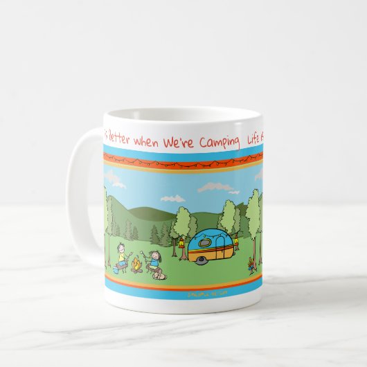 Tasse de camping (Devant gauche)