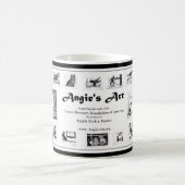 Tasse de canalisation de l'art d'Angie (Centre)