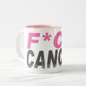 Tasse de Cancer de F*uck (Devant gauche)