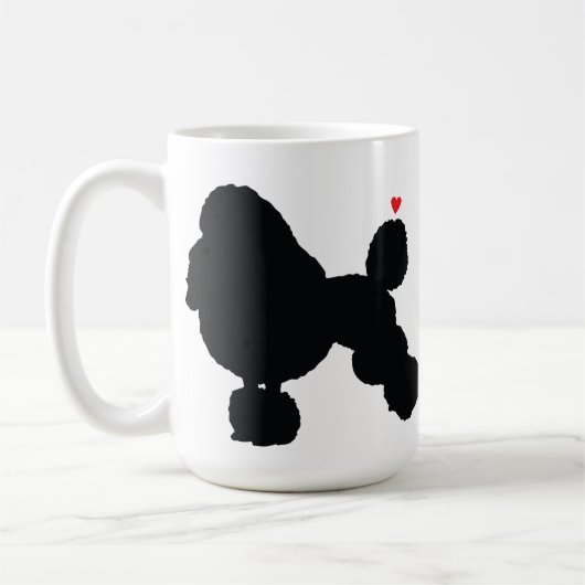 Tasse de caniche (Gauche)