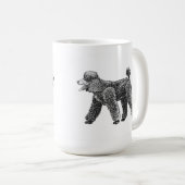 Tasse de caniche d'Arf-Arf Rockaway (Devant droit)