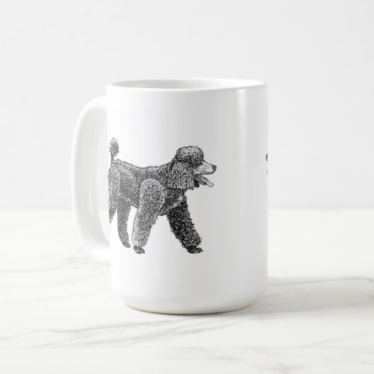 Tasse de caniche d'Arf-Arf Rockaway (Devant gauche)