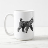Tasse de caniche d'Arf-Arf Rockaway (Gauche)