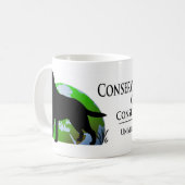 Tasse de canine de conservation (Devant gauche)