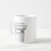 Tasse de capital de colonne d'ordre dorique (Devant gauche)
