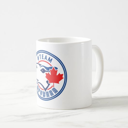 Tasse de Capybara d'équipe (Devant droit)