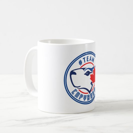 Tasse de Capybara d'équipe (Devant gauche)