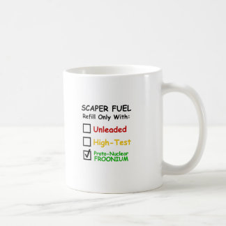 Tasse de carburant de Scaper